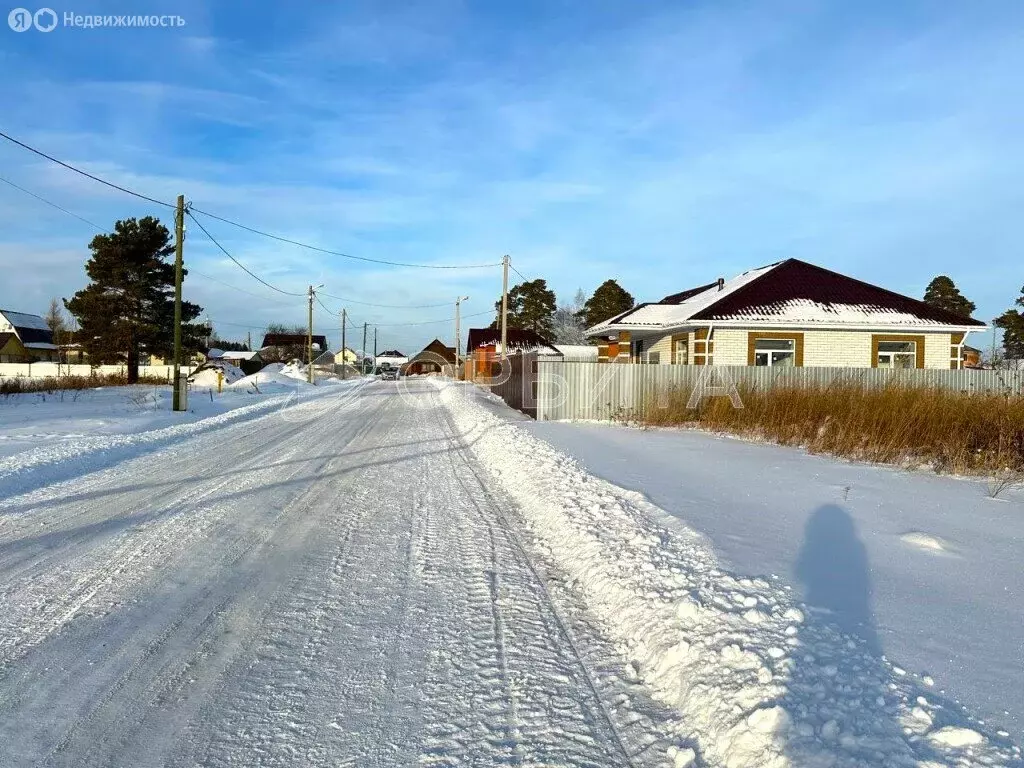 Участок в Тюменский район, деревня Ушакова, Деревенская улица (9.5 м) - Фото 0