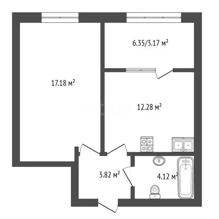 1-комнатная квартира: Ярославль, улица Маланова, 23 (43 м) - Фото 1