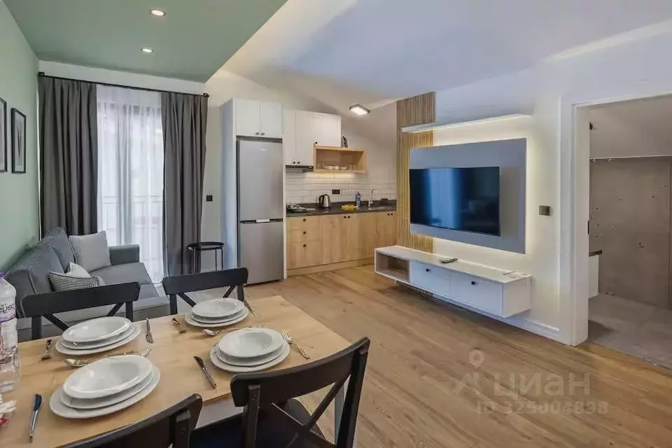 1-к кв. Краснодарский край, Сочи Бытха мкр, ул. Ясногорская, 16/2к5 ... - Фото 1