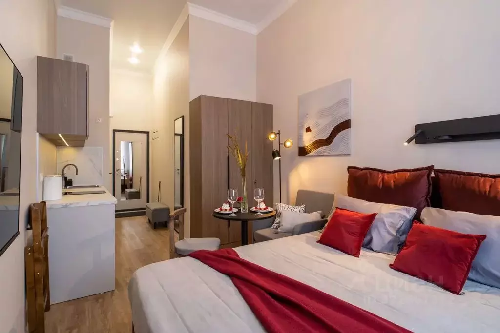 Студия Москва ул. Большая Якиманка, 35С1 (20.0 м) - Фото 2