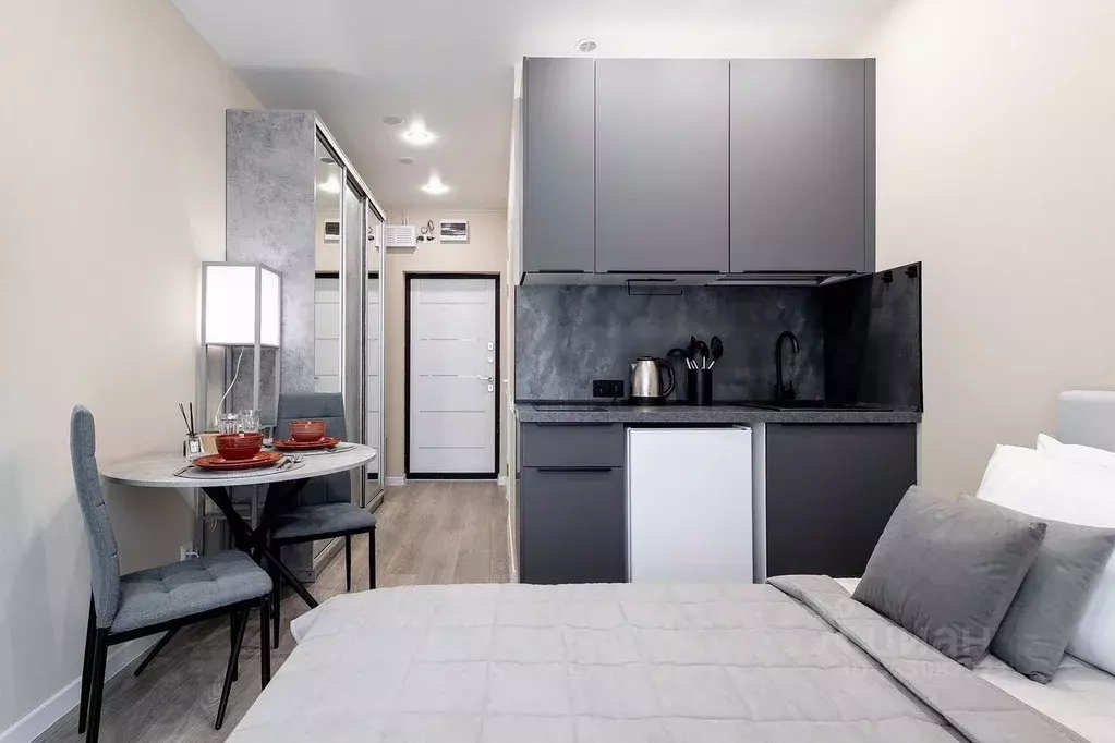 1-к кв. Краснодарский край, Сочи Бытха мкр, ул. Ясногорская, 16/2к5 ... - Фото 1