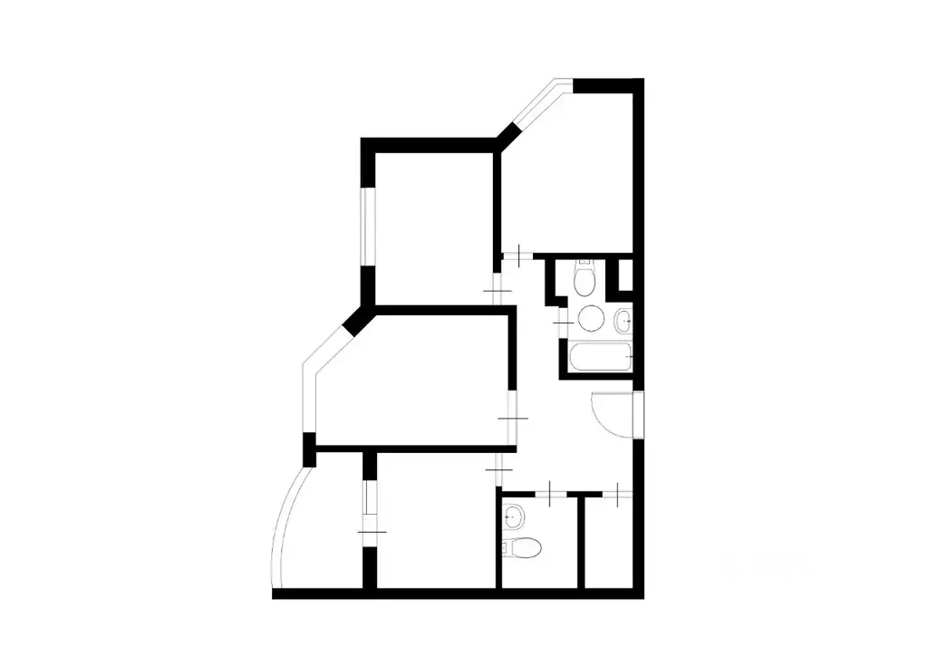 3-к кв. Московская область, Мытищи ул. Борисовка, 16 (78.0 м) - Фото 2