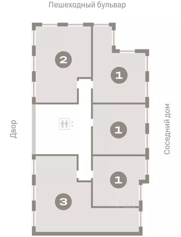 3-к кв. Новосибирская область, Новосибирский район, Краснообск рп ... - Фото 2