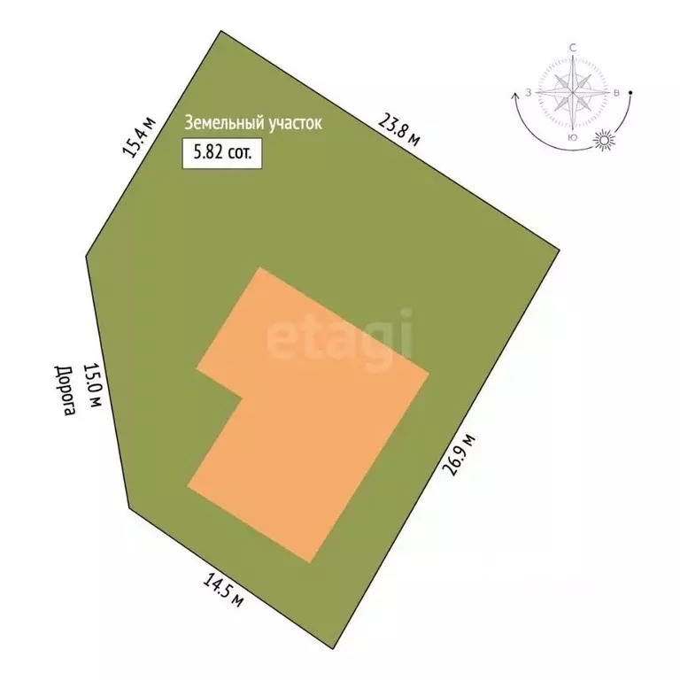 Дом в Московская область, Ленинский городской округ, д. Орлово ул. ... - Фото 2