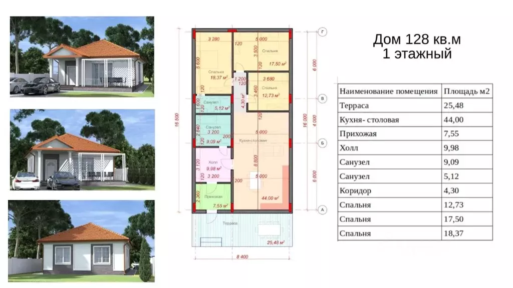 Дом в Краснодарский край, Анапа ул. Марины Цветаевой (128 м) - Фото 0