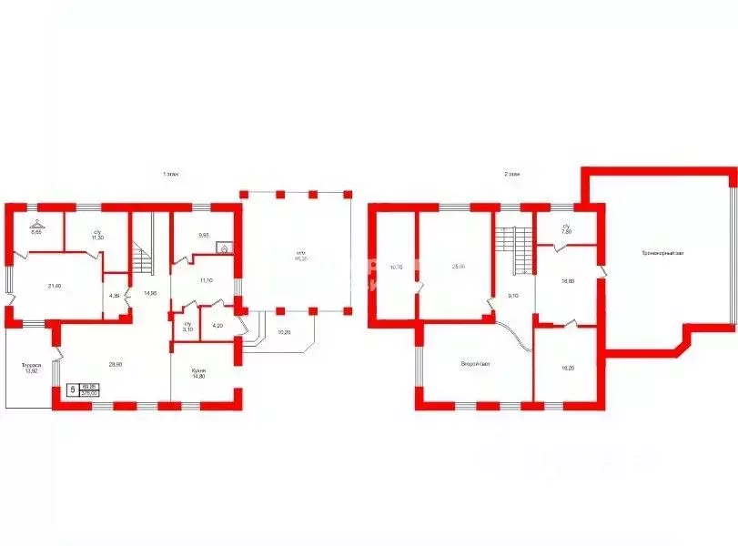 Дом в Санкт-Петербург, Санкт-Петербург, Павловск ул. Матросова, 3 (376 ... - Фото 2