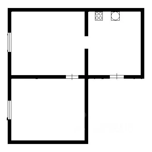 2-к кв. Московская область, Мытищи ул. Терешковой, 16 (33.0 м) - Фото 1