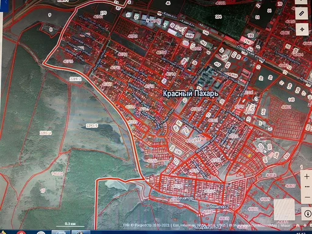 Карта хутор красный пахарь минераловодский район