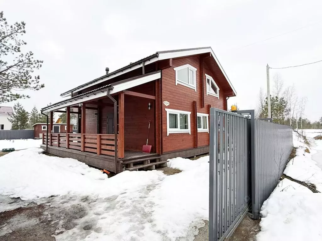 Коттедж в Ленинградская область, Всеволожский район, Рахьинское ... - Фото 2