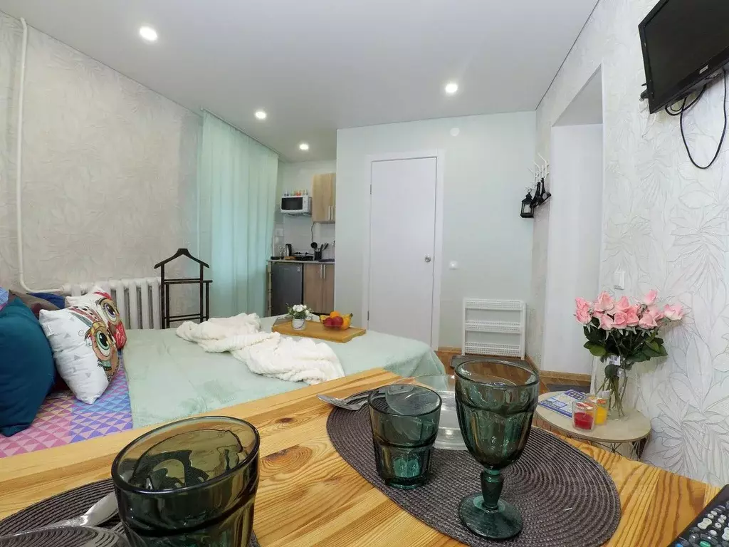 1-к кв. Татарстан, Казань Габдуллы Тукая ул., 9 (15.0 м) - Фото 1