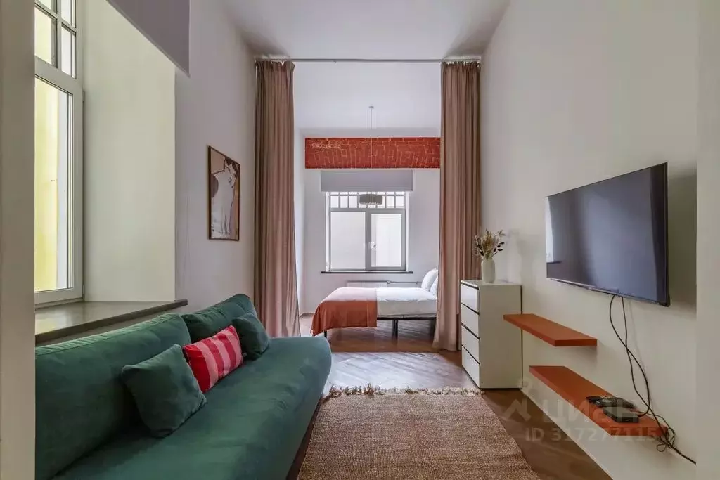 Студия Санкт-Петербург Вознесенский просп., 41К (46.0 м) - Фото 1