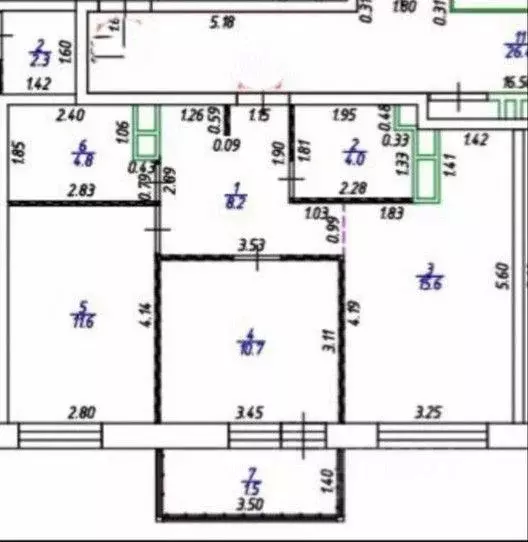 2-к кв. Московская область, Пушкино Мамонтовка мкр, Школьная ул., 28А ... - Фото 2