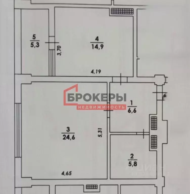 1-к кв. Севастополь ул. Руднева, 28Б (56.4 м) - Фото 2