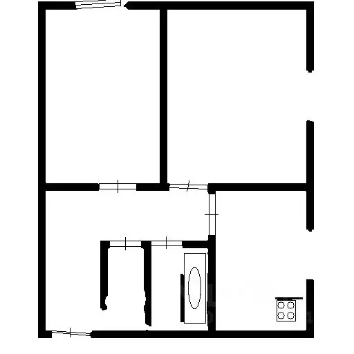 2-к кв. Москва ул. Молостовых, 15К2 (39.9 м) - Фото 1