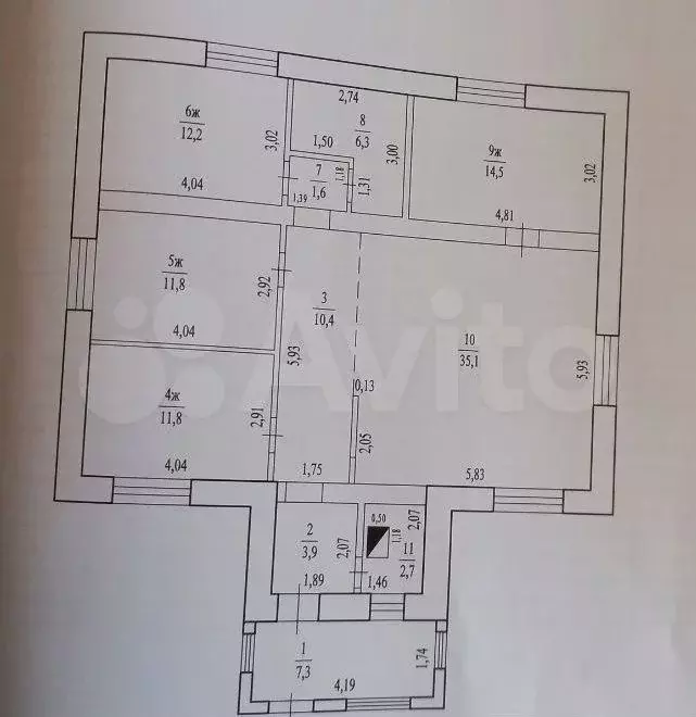 Дом 120 м на участке 5 сот. - Фото 0