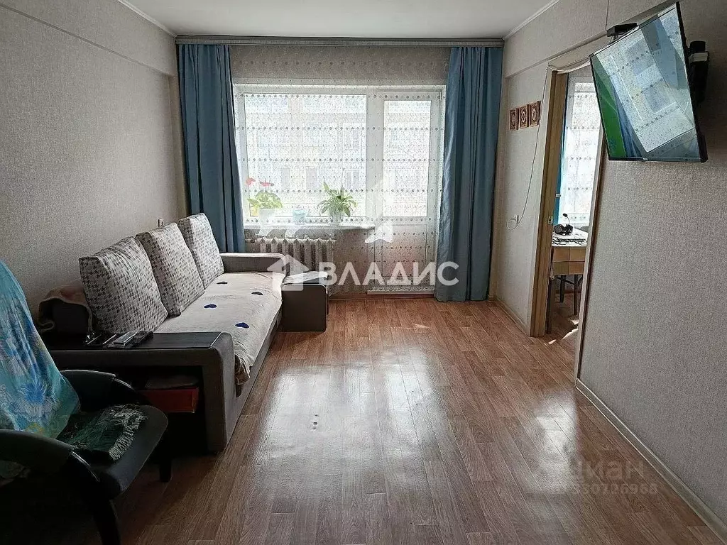 2-к кв. Бурятия, Улан-Удэ 47-й кв-л, ул. Конечная, 1 (44.5 м) - Фото 1