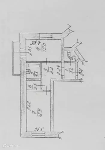 Продаётся 1-к квартира, 56.8 м - Фото 1