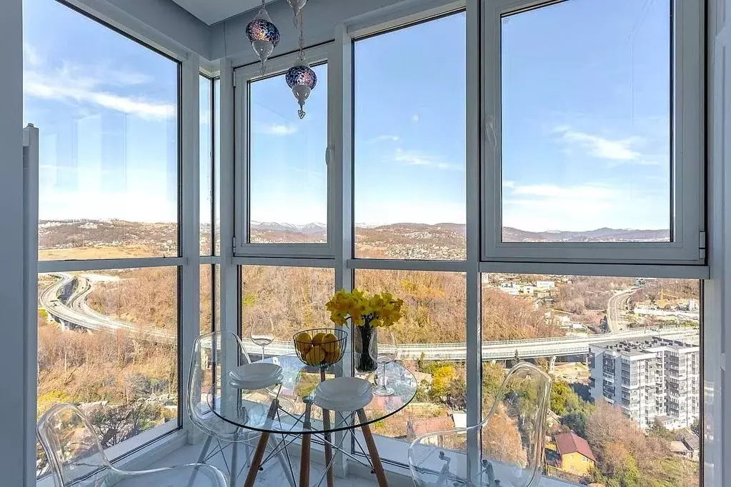 1-к кв. Краснодарский край, Сочи Бытха мкр, ул. Ясногорская, 16/6к6 ... - Фото 1