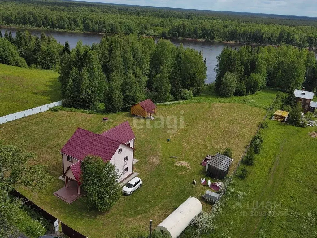 Дом в Коми, Корткеросский район, Небдино муниципальное образование, д. ... - Фото 0