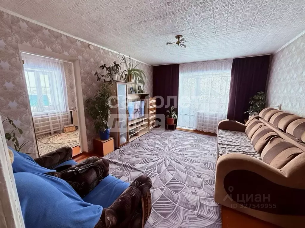 3-к кв. Алтайский край, Зональный район, с. Шубенка Школьная ул. (51.1 ... - Фото 1