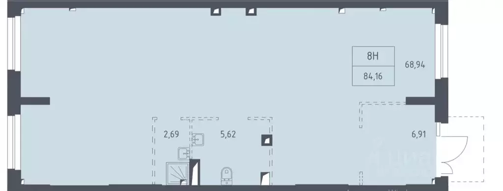 Торговая площадь в Московская область, Химки Клязьма-Старбеево мкр, ... - Фото 1