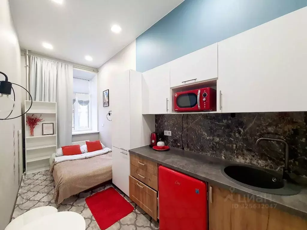 Студия Санкт-Петербург Лесной просп., 9 (14.7 м) - Фото 1