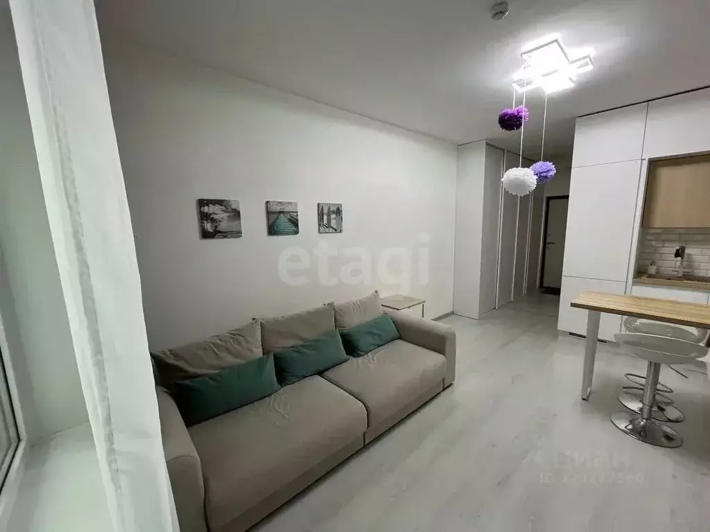 Студия Санкт-Петербург ул. Струве, 14к1 (24.4 м) - Фото 1