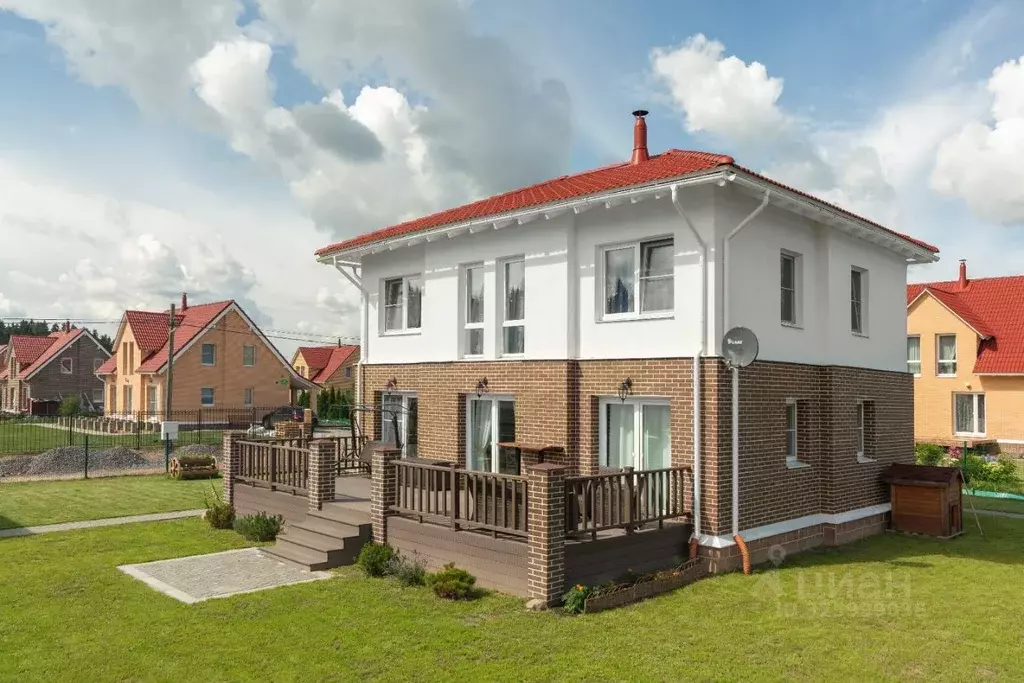 Коттедж в Ленинградская область, Всеволожский район, Романовское ... - Фото 1