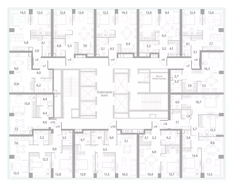 2-к кв. Москва Кутузовский проезд, 16А/1 (64.8 м) - Фото 1