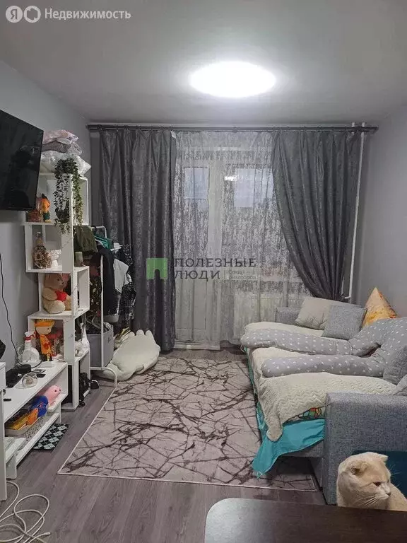 Квартира-студия: село Октябрьский, Полесская улица, 4 (22.3 м) - Фото 0