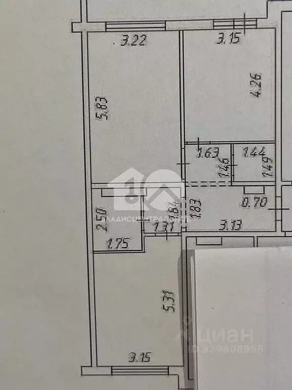 3-к кв. Кемеровская область, Кемерово ул. 1-я Заречная, 11 (64.1 м) - Фото 1