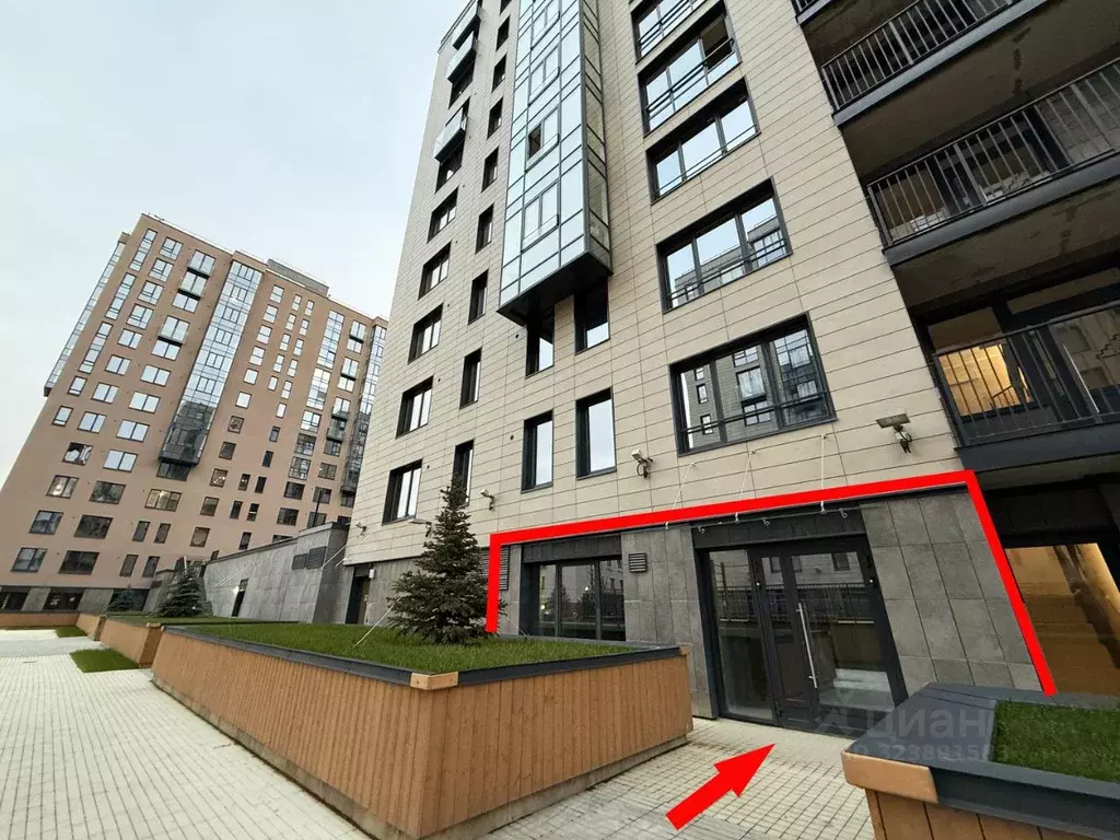 Помещение свободного назначения в Санкт-Петербург ул. Академика ... - Фото 1