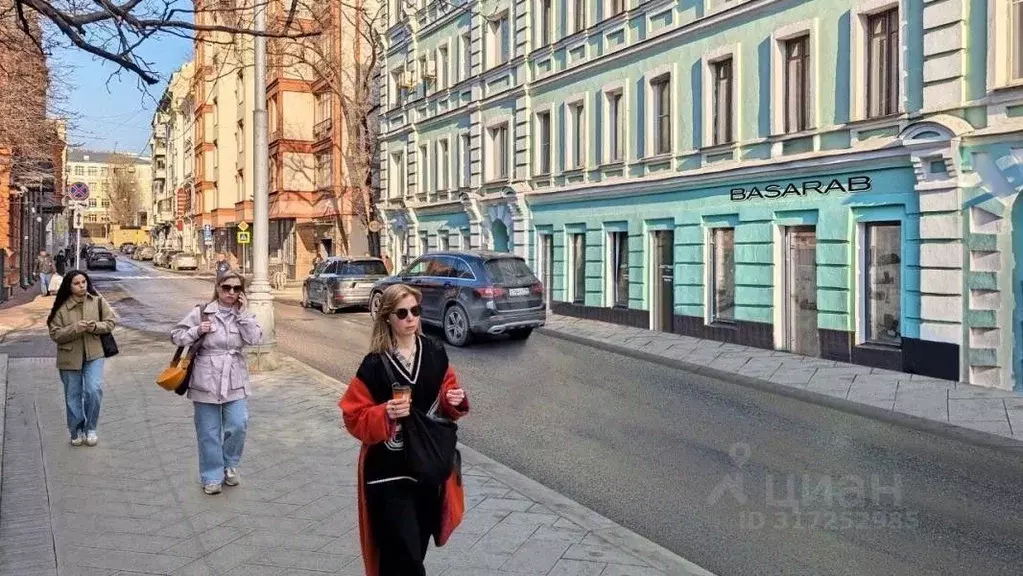 Помещение свободного назначения в Москва Богословский пер., 16/6С1 (76 ... - Фото 0