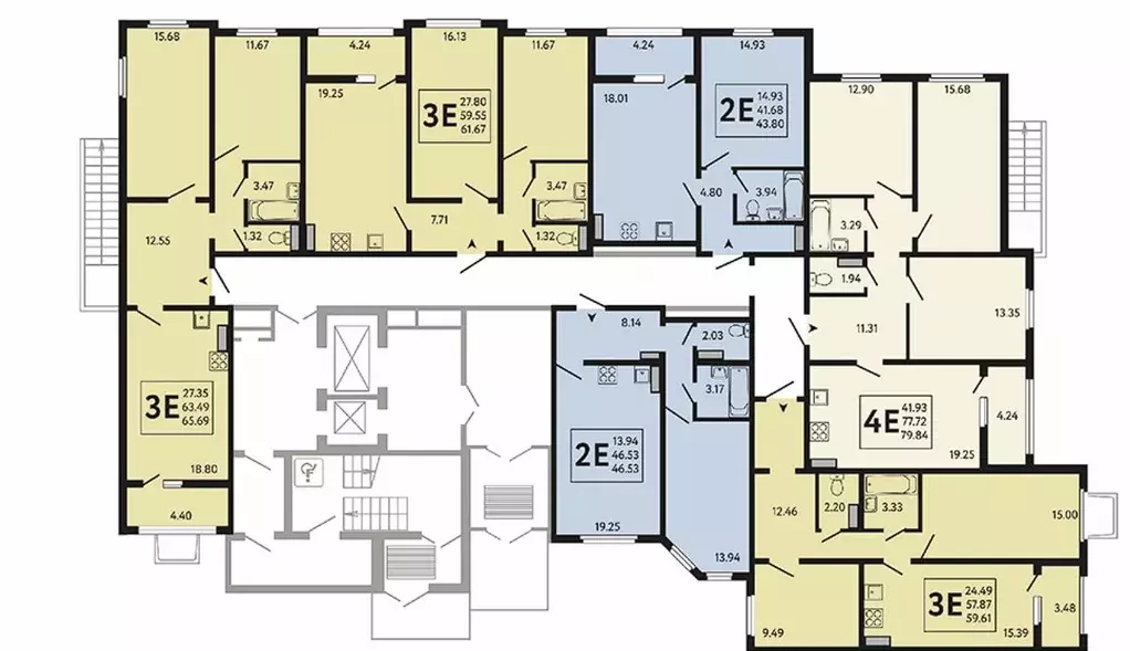 3-к кв. Липецкая область, Липецк Инстеп. Механизаторов жилой комплекс ... - Фото 2