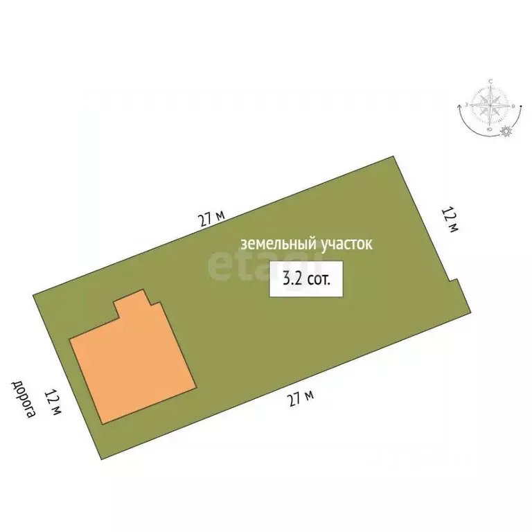 Дом в Севастополь Лесовод СТ, 32 (92 м) - Фото 0