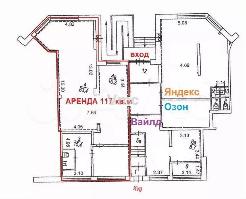 Аренда ПСН 117,3 м2 - Фото 0