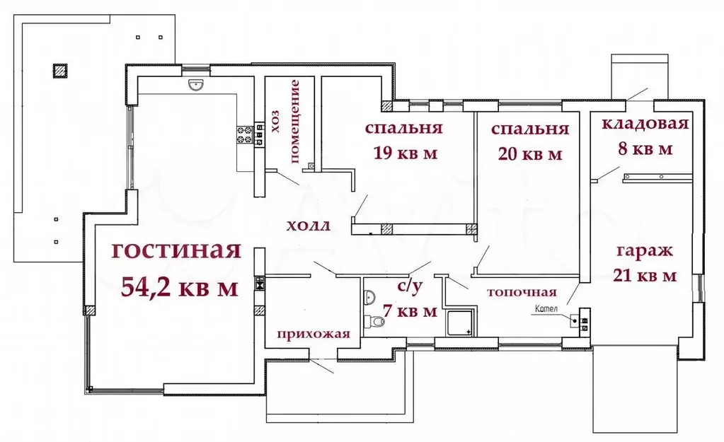 Дом 167 м на участке 15 сот. - Фото 1