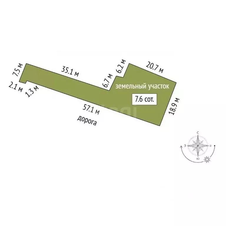 Участок в Московская область, Красногорск городской округ, Нахабино ... - Фото 1