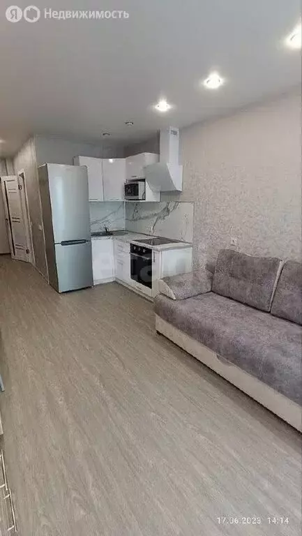 Квартира-студия: Новосибирск, улица Владимира Заровного, 34 (25 м) - Фото 1