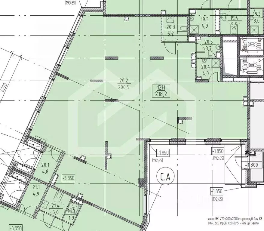 Торговая площадь в Москва ул. Красного Маяка, 26А (219 м) - Фото 2