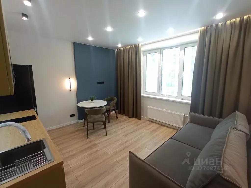 1-к кв. Свердловская область, Екатеринбург тракт Сибирский, 24Д (25.0 ... - Фото 1