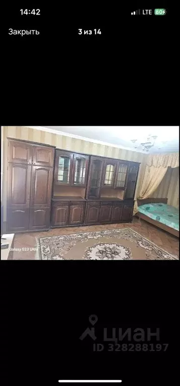 1-к кв. Краснодарский край, Кропоткин Кавказский район, 1-й мкр, 6 ... - Фото 2