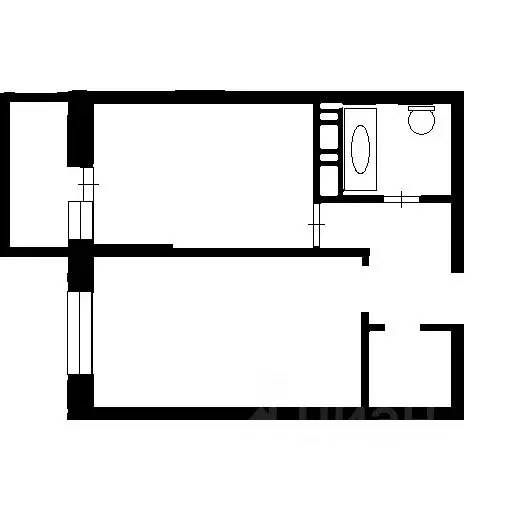 2-к кв. Иркутская область, Ангарск 92-й кв-л, 13 (45.2 м) - Фото 1