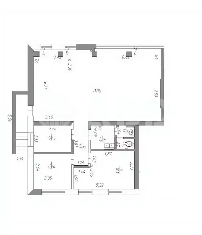 Помещение свободного назначения в Краснодарский край, Новороссийск ул. ... - Фото 2