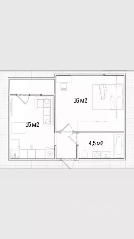 1-к кв. Свердловская область, Екатеринбург ул. Пехотинцев, 2В (38.3 м) - Фото 2