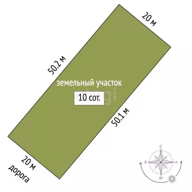 Участок в Крым, Бахчисарайский район, Тенистовское с/пос, с. Суворово ... - Фото 2