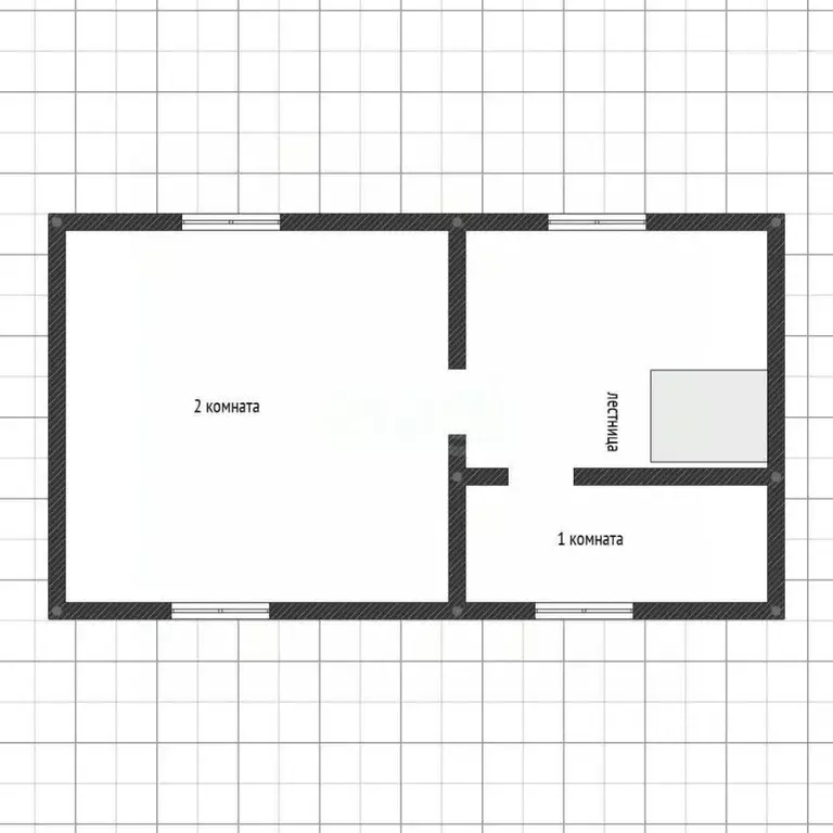 2-к кв. Псковская область, Пыталово Красноармейская ул., 48 (44.7 м) - Фото 2