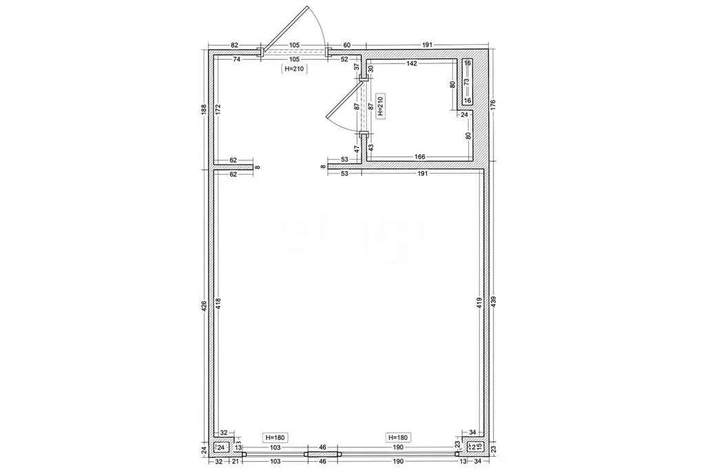 Квартира-студия: Казань, улица Белинского, 39 (18.2 м) - Фото 1