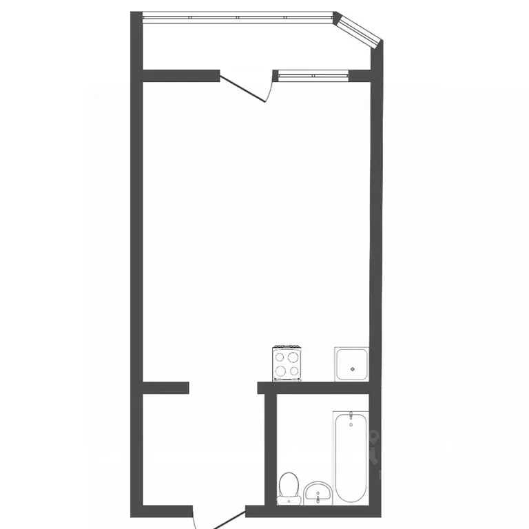 Студия Амурская область, Благовещенский район, с. Чигири ул. ... - Фото 2