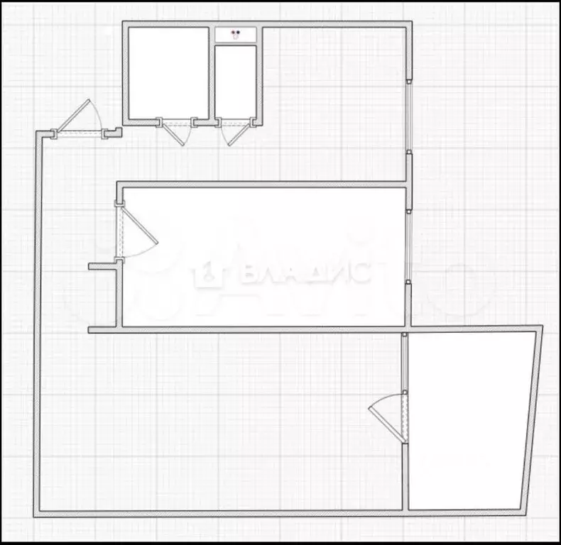 2-к. квартира, 41 м, 8/9 эт. - Фото 0